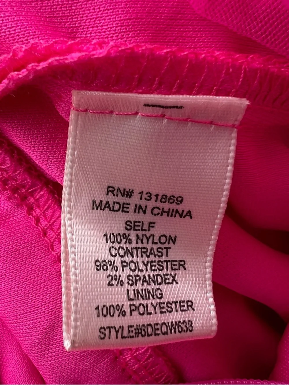 Thirty/Thirty LA Ruffle Tulle Hot Pink Strapless Dress Women’s Size M - Picture 9 of 10